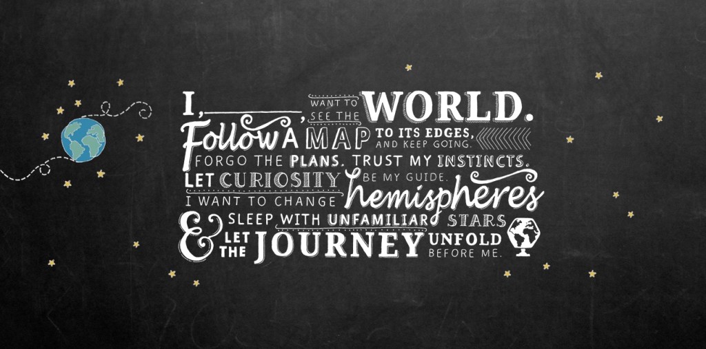 Manifesto for travel